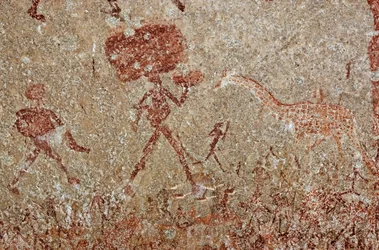 San (Buschmänner) Malerei, Südafrika